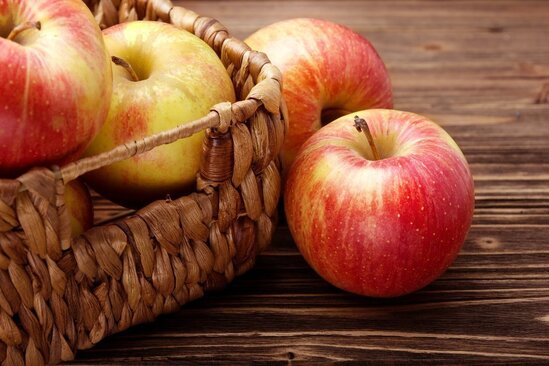 Витамины в яблоках