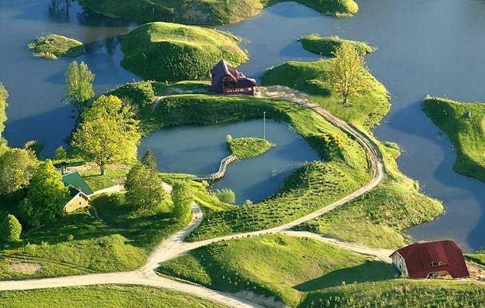Латвийский миллионер построил это место так похоже на сказку! Увидев это все, понимаешь, рай на Земле существует!